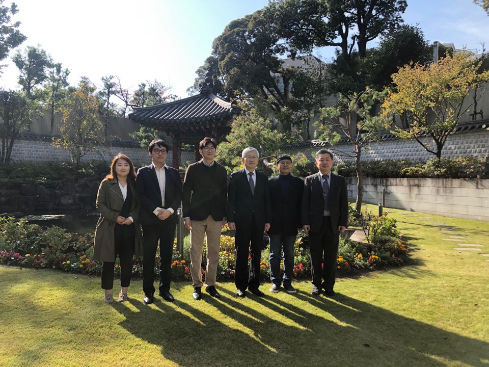 JPI연구진 주일 한국 대사관 방문