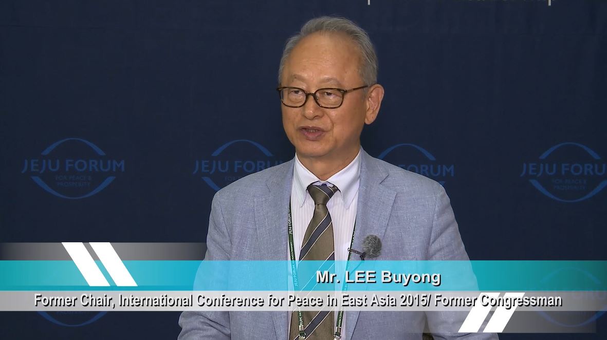 Possibilities and Conditions of East Asia Peace Community & Peace (Mr. LEE Buyong)
